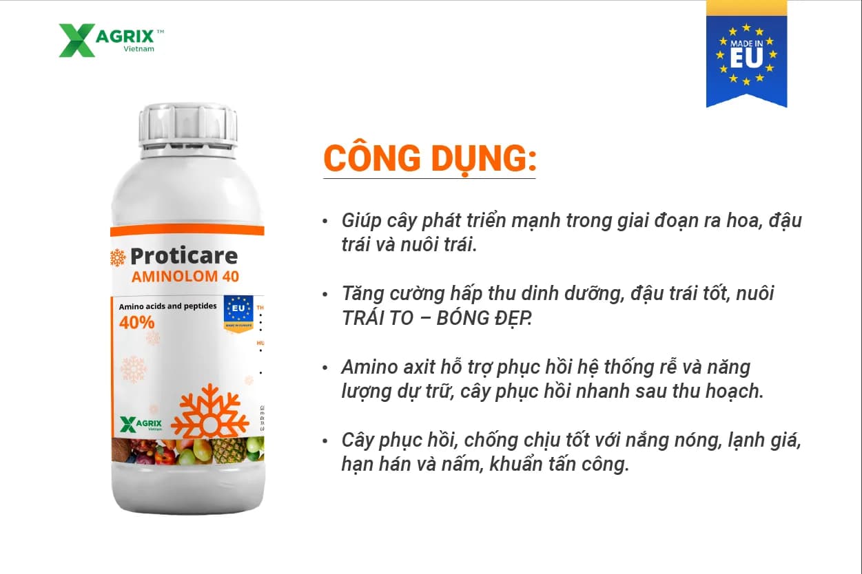 Phân amino axit Proticare AMINOLOM 40 — ảnh 3