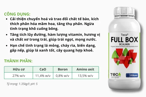 Phân Teca FULL BOX Bcalamin — ảnh 3