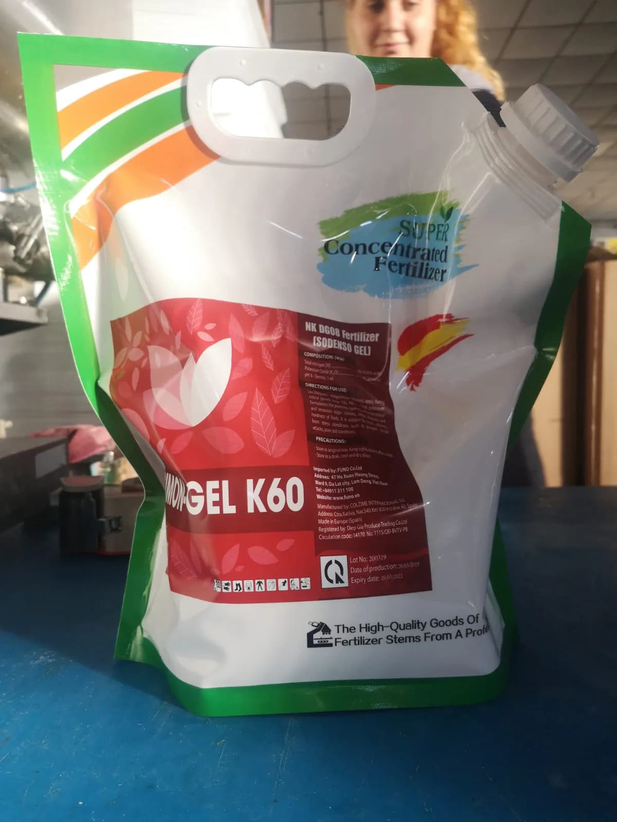Phân siêu kali SODENSO-GEL K60 — ảnh 1