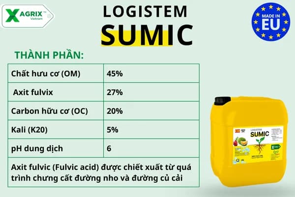 Phân kích rễ Logistem SUMIC — ảnh 2